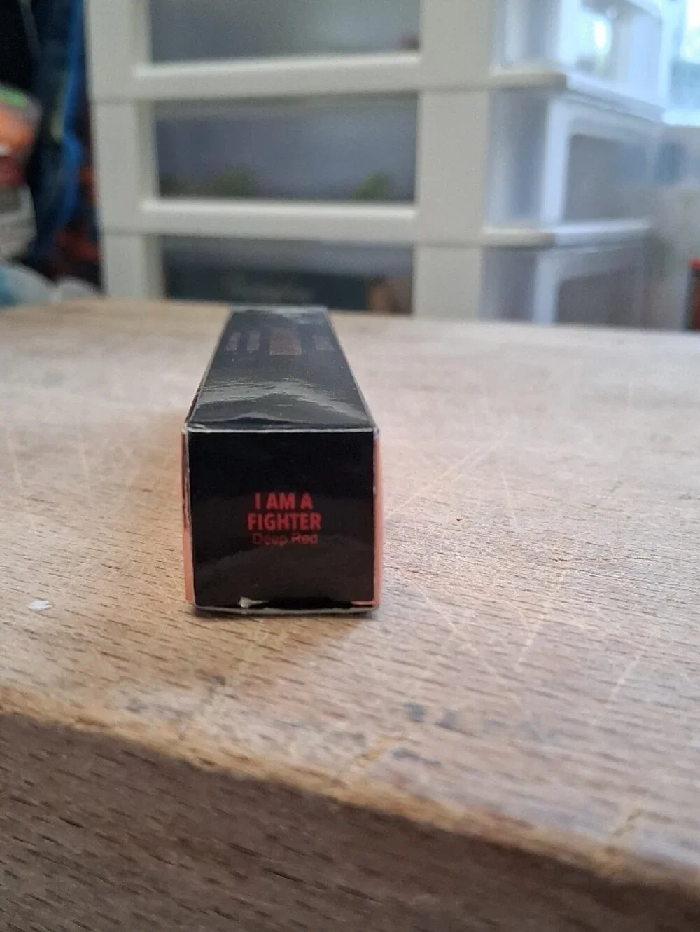 RealHer I Am A Fighter Lip Gloss - Black and Rose Gold Box